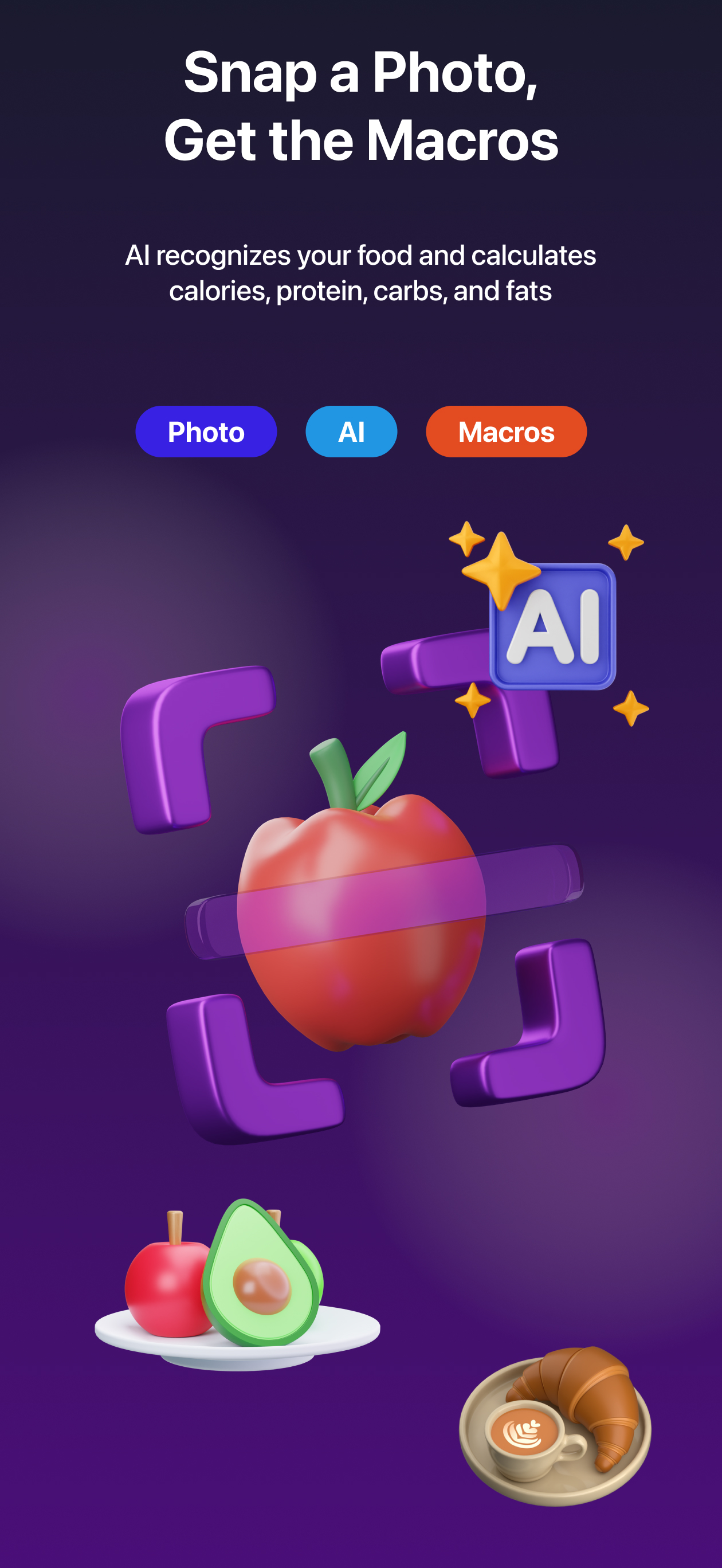 AI Food Scanner - Photo to calories